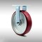 Service Caster 8 Inch Stainless Steel Poly on Aluminum Wheel Rigid Caster with Ball Bearing SCC SCC-SS30R820-PAB - alternate 1